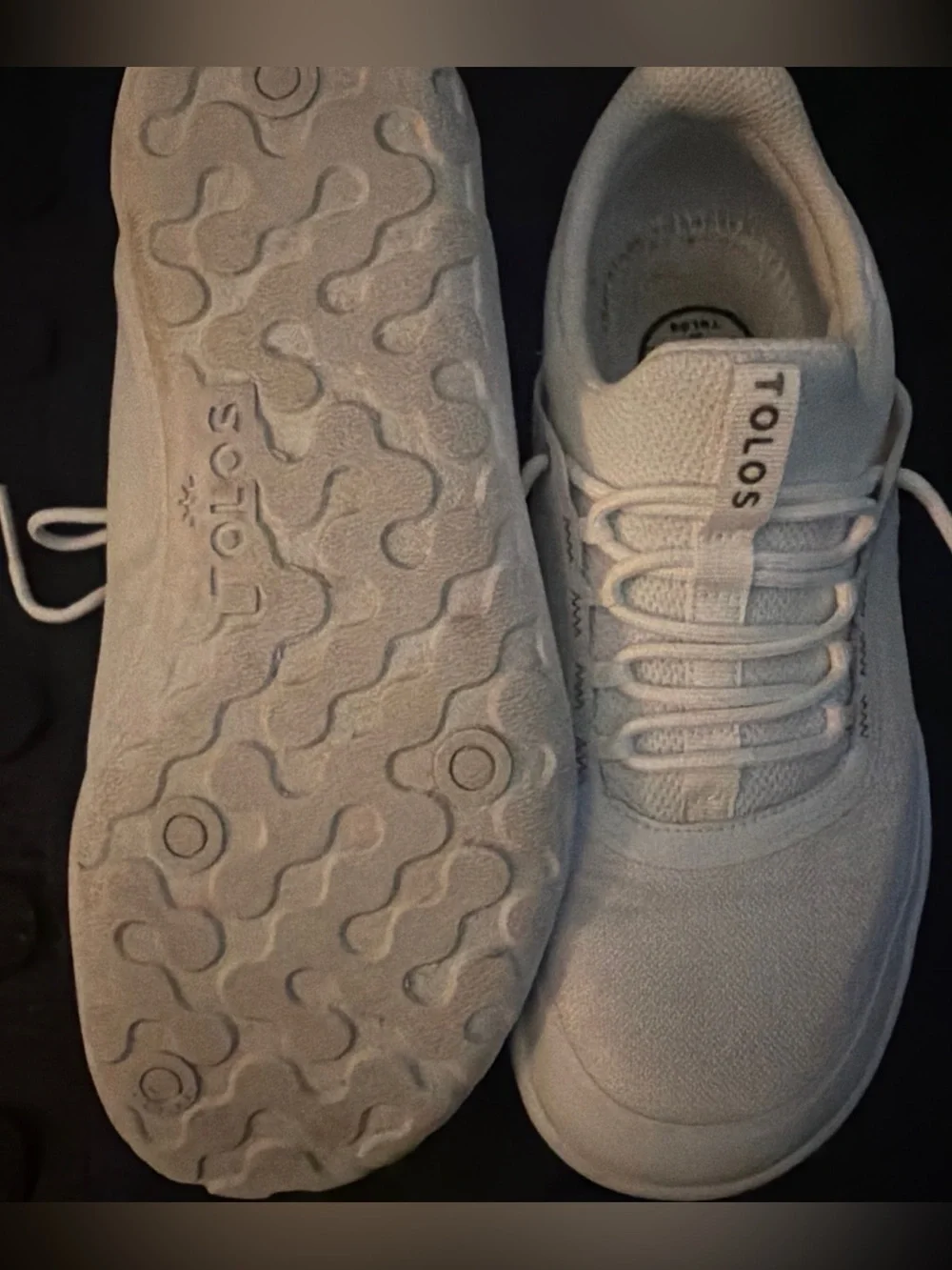 Men's White Lightweight Tolos Sneakers